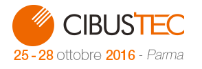 CIBUS TEC - 25 - 28 ottobre 2016 - Parma